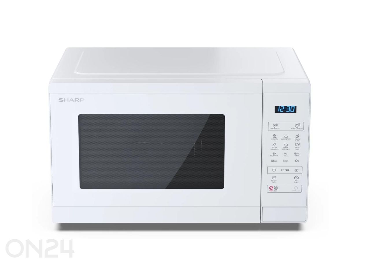 Mikrolaineahi grillfunktsiooniga Sharp YC-MG252AE-C, valge suurendatud