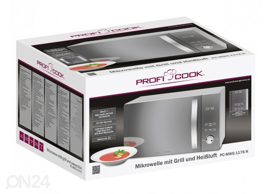 Mikrolaineahi ProfiCook MWG1176H suurendatud