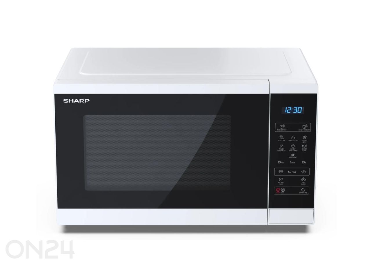 Mikrolaineahi Sharp YC-MS252AE-W, valge suurendatud