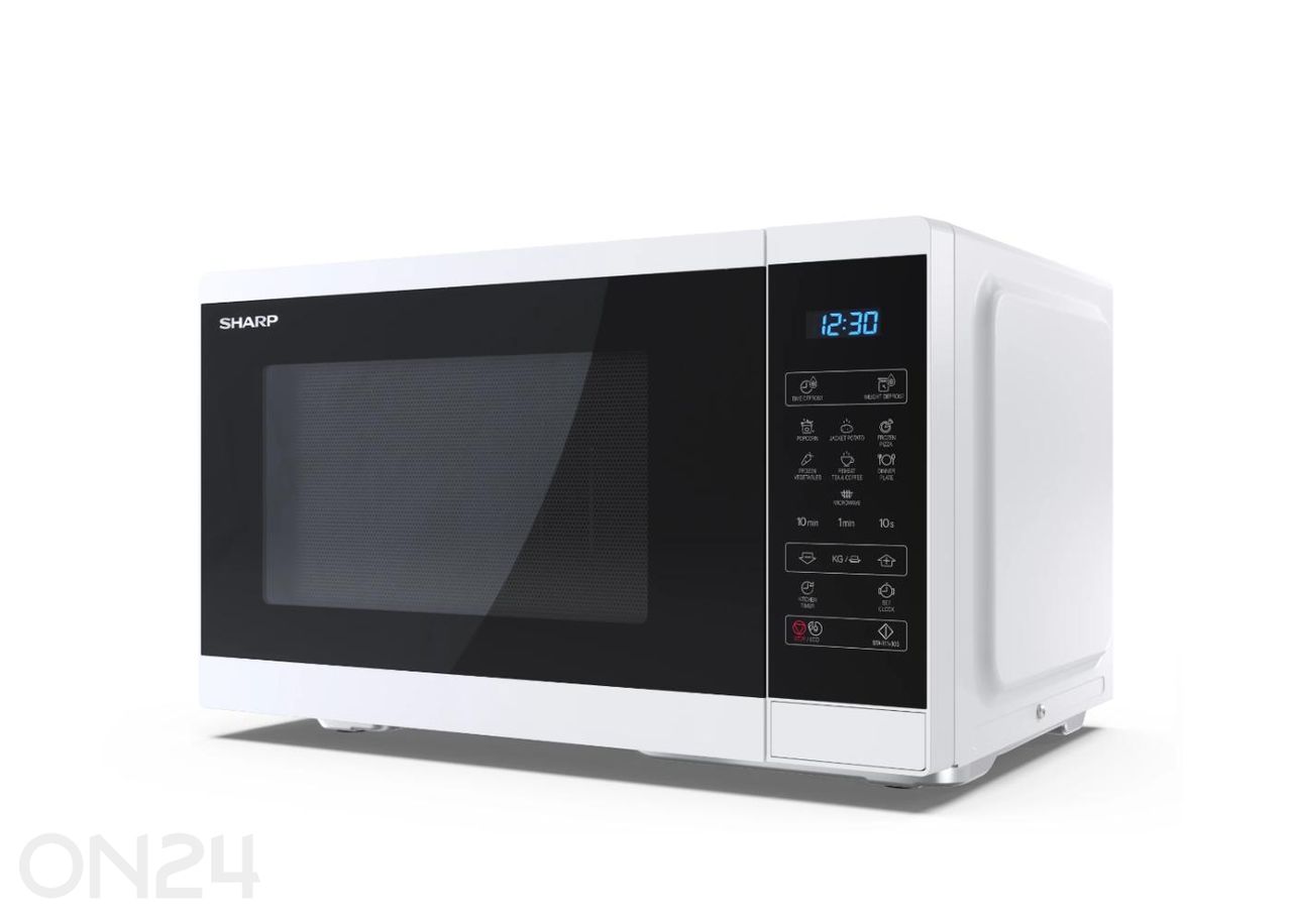 Mikrolaineahi Sharp YC-MS252AE-W, valge suurendatud