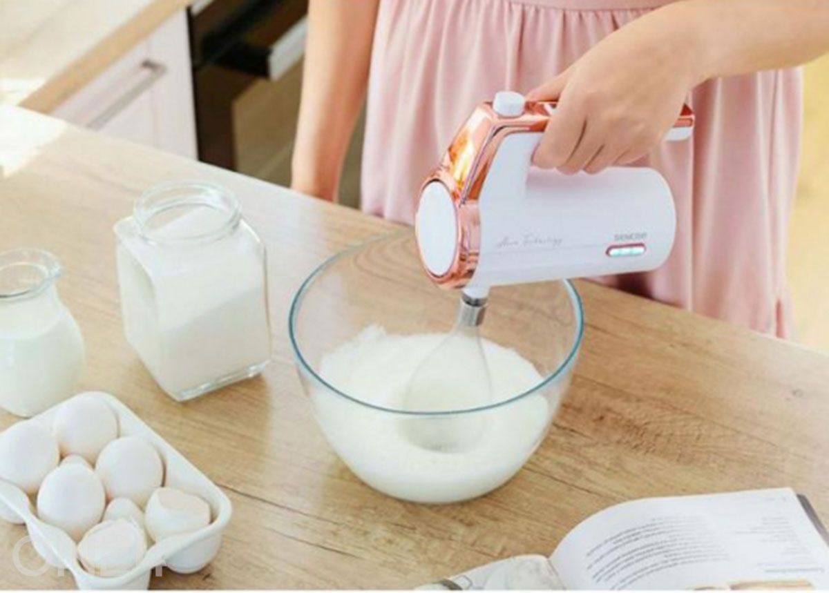 Mikser akutoitel Sencor SHM9000WH, valge suurendatud