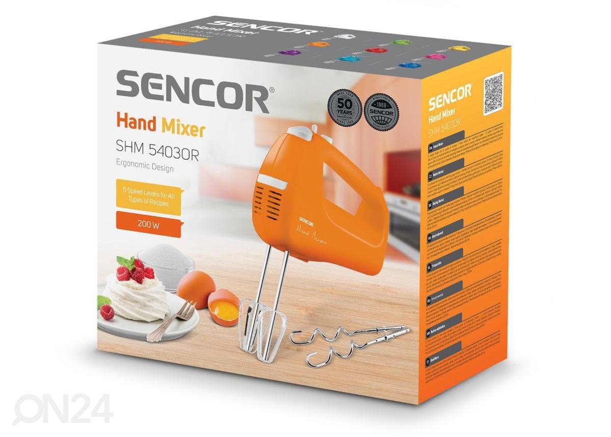 Mikser Sencor SHM5403OR, oranz suurendatud