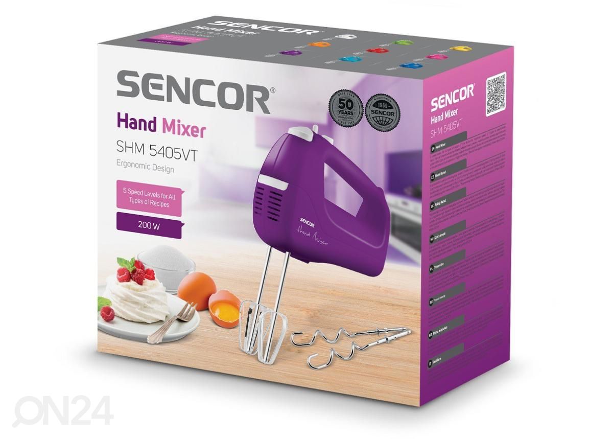 Mikser Sencor SHM5405VT, lilla suurendatud