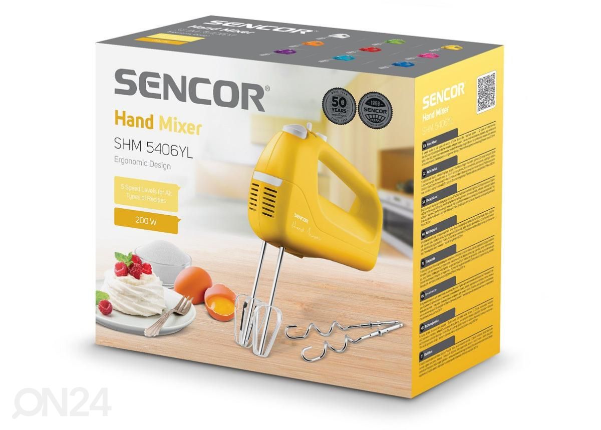 Mikser Sencor SHM5406YL, kollane suurendatud