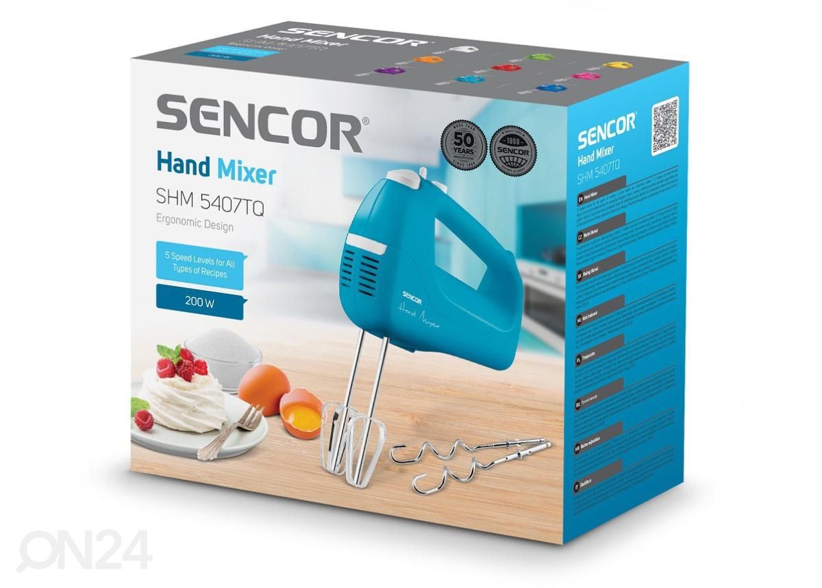 Mikser Sencor SHM5407TQ, türkiis suurendatud