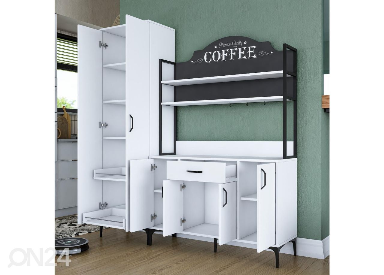 Miniköök / köögikapp Yes 180 cm suurendatud