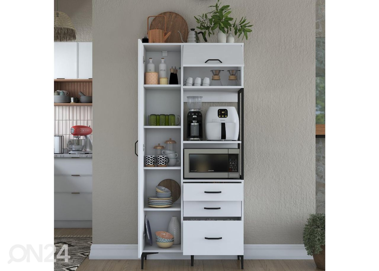 Miniköök / köögikapp Yes 90 cm suurendatud