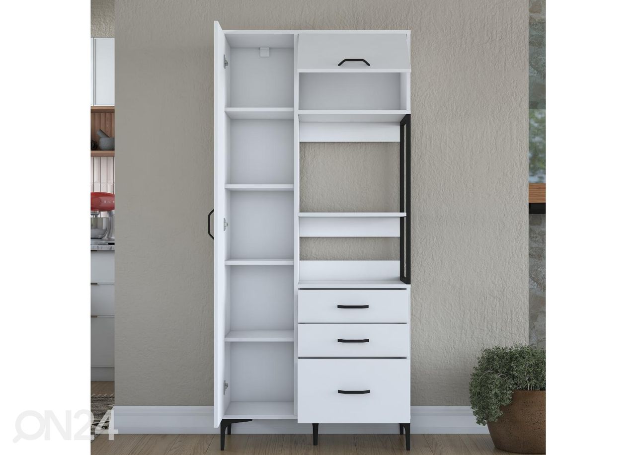 Miniköök / köögikapp Yes 90 cm suurendatud
