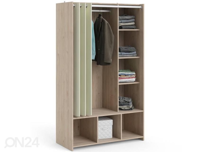 Mobiilne riidekapp Kit 105 cm suurendatud