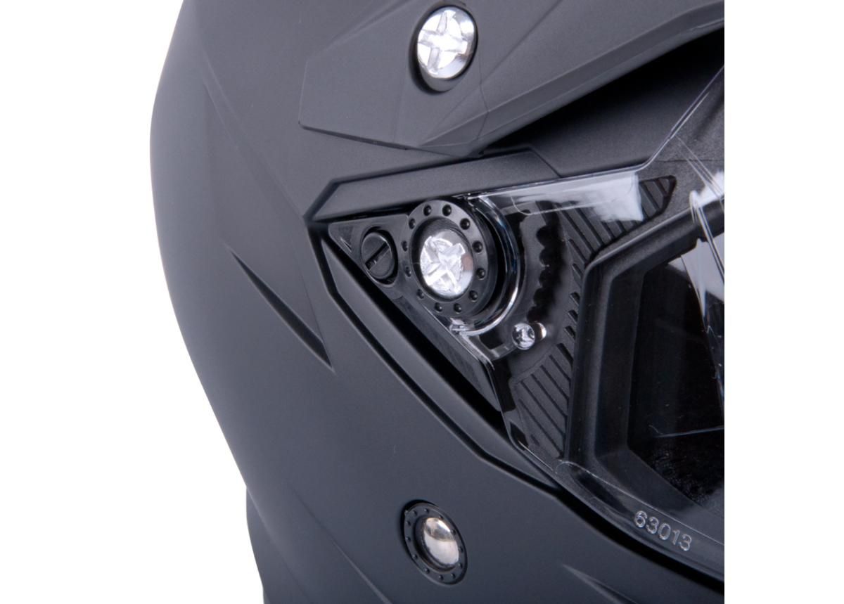 Mootorratta kiiver AP-885 W-Tec matt-must XXL suurendatud