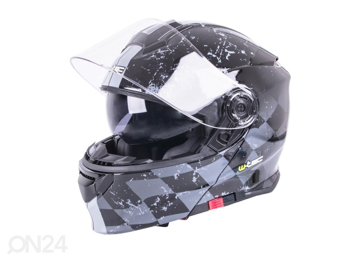Mootorratta kiiver Flip-Up W-TEC V271 suurendatud