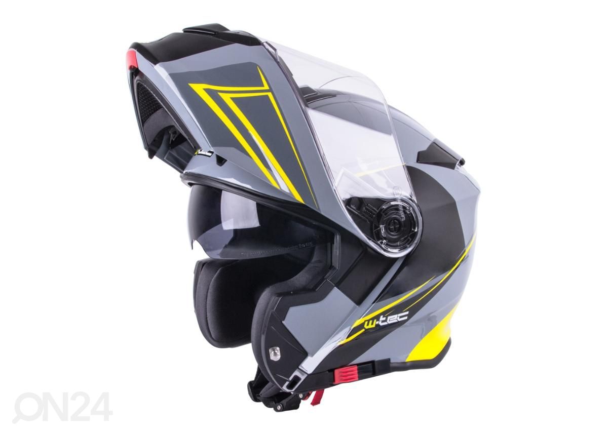 Mootorratta kiiver Flip-Up W-TEC V271 suurendatud