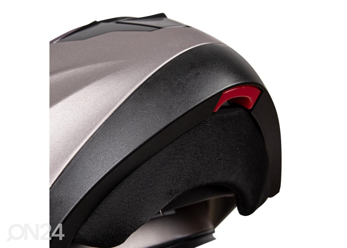 Mootorratta kiiver Lanxamo hall suurus XL 61-62 cm suurendatud