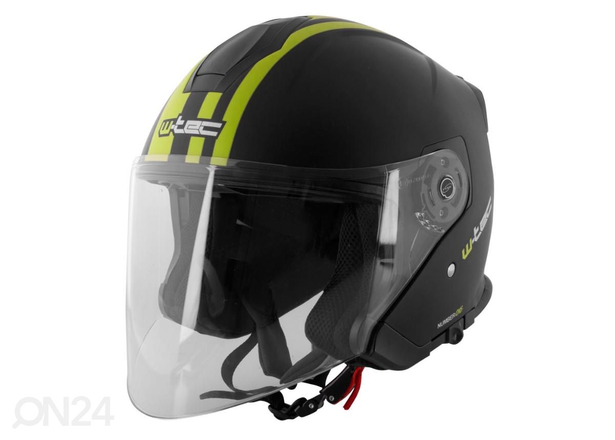 Mootorratta kiiver V586 W-Tec suurendatud