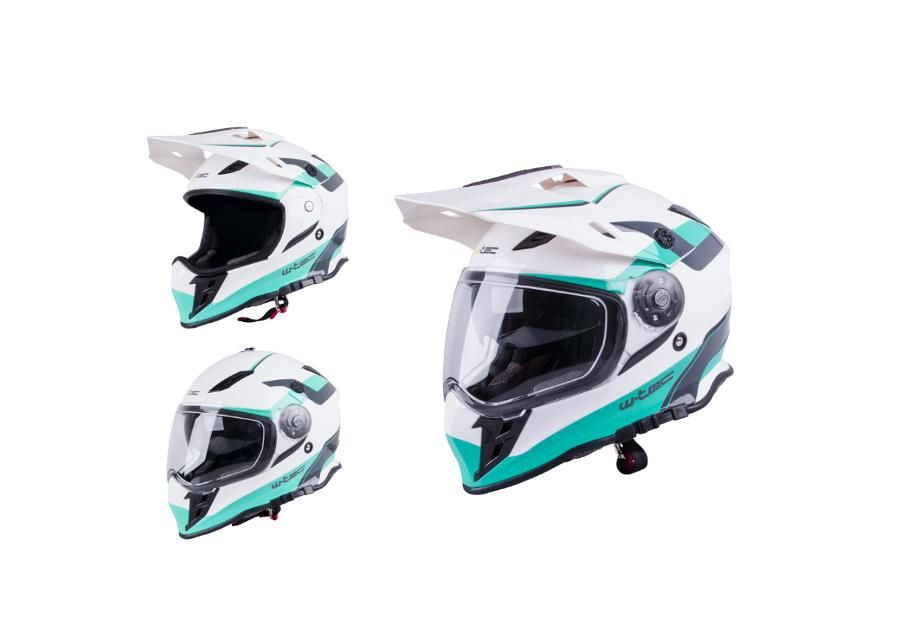 Mootorratta kiiver W-TEC suurendatud