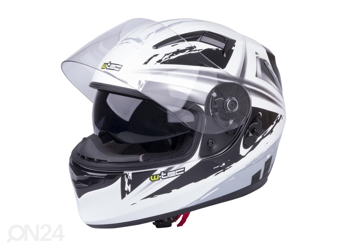 Mootorratta kiiver W-TEC V122 suurendatud