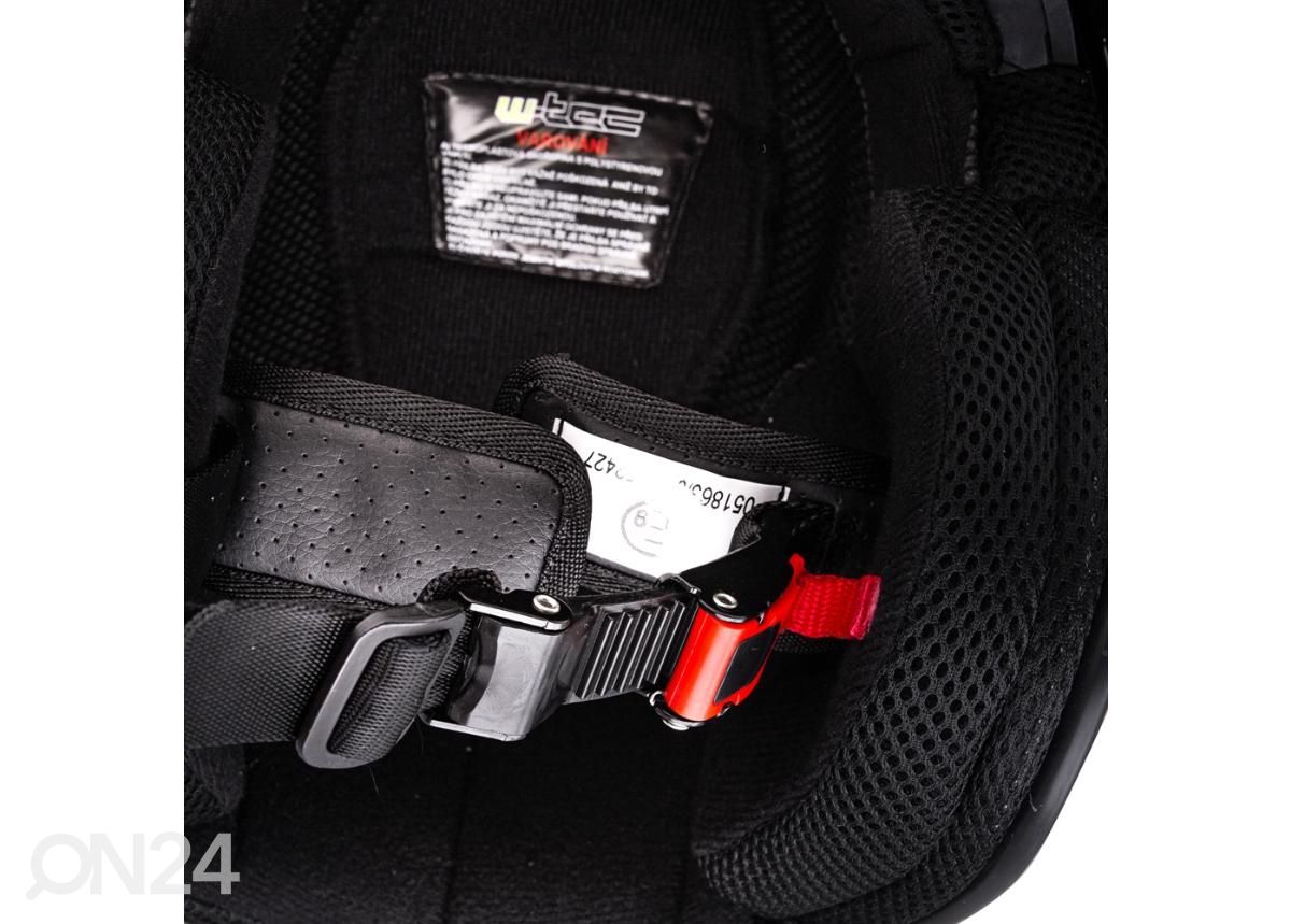 Mootorratta kiiver W-TEC V537 Black Heart suurendatud