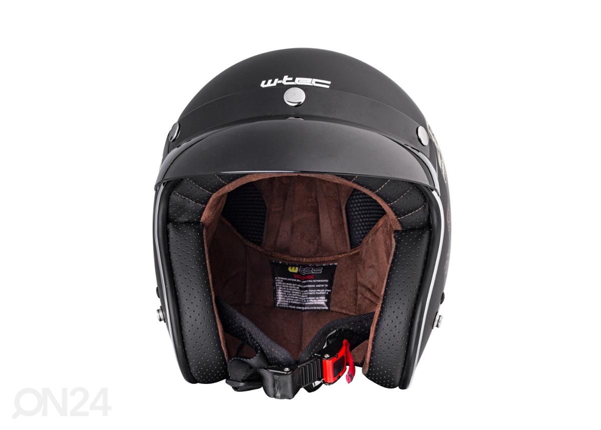 Mootorratta kiiver W-TEC V541 Black Heart suurendatud