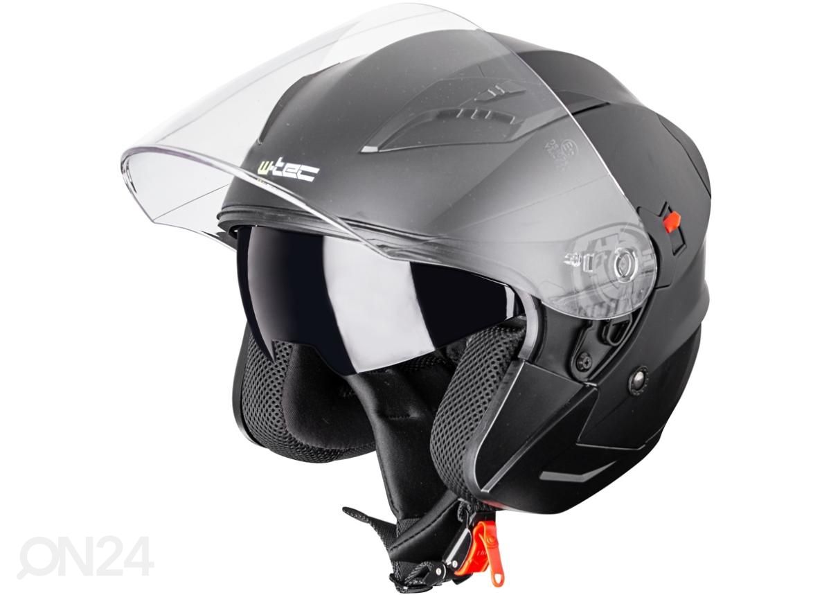 Mootorratta kiiver YM-627 W-TEC suurendatud