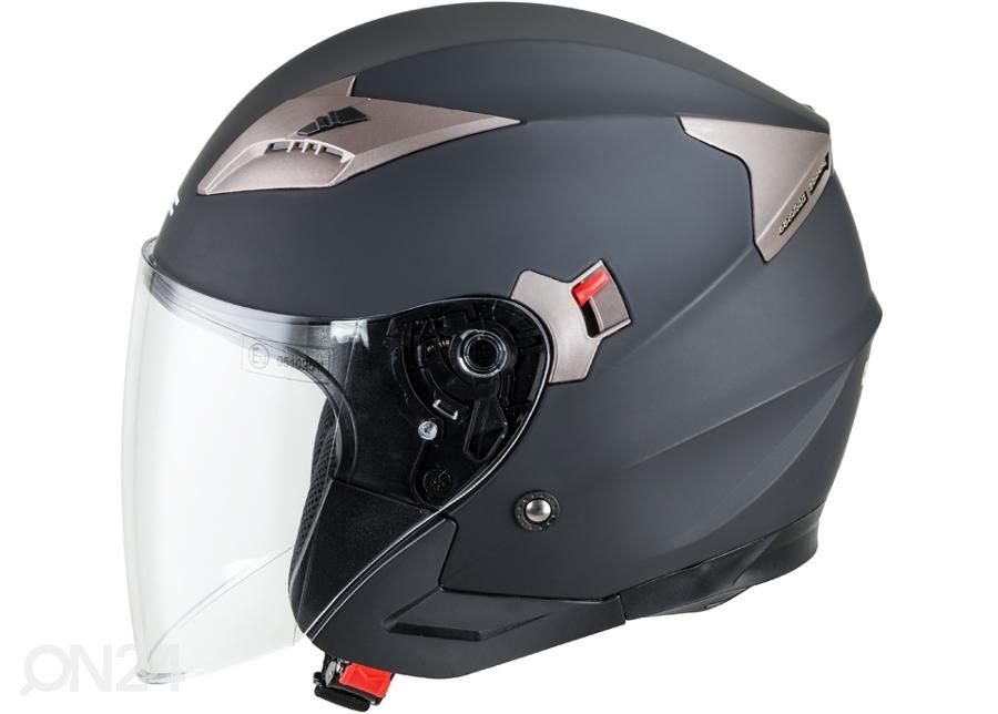 Mootorratta kiiver YM-627 W-TEC suurendatud