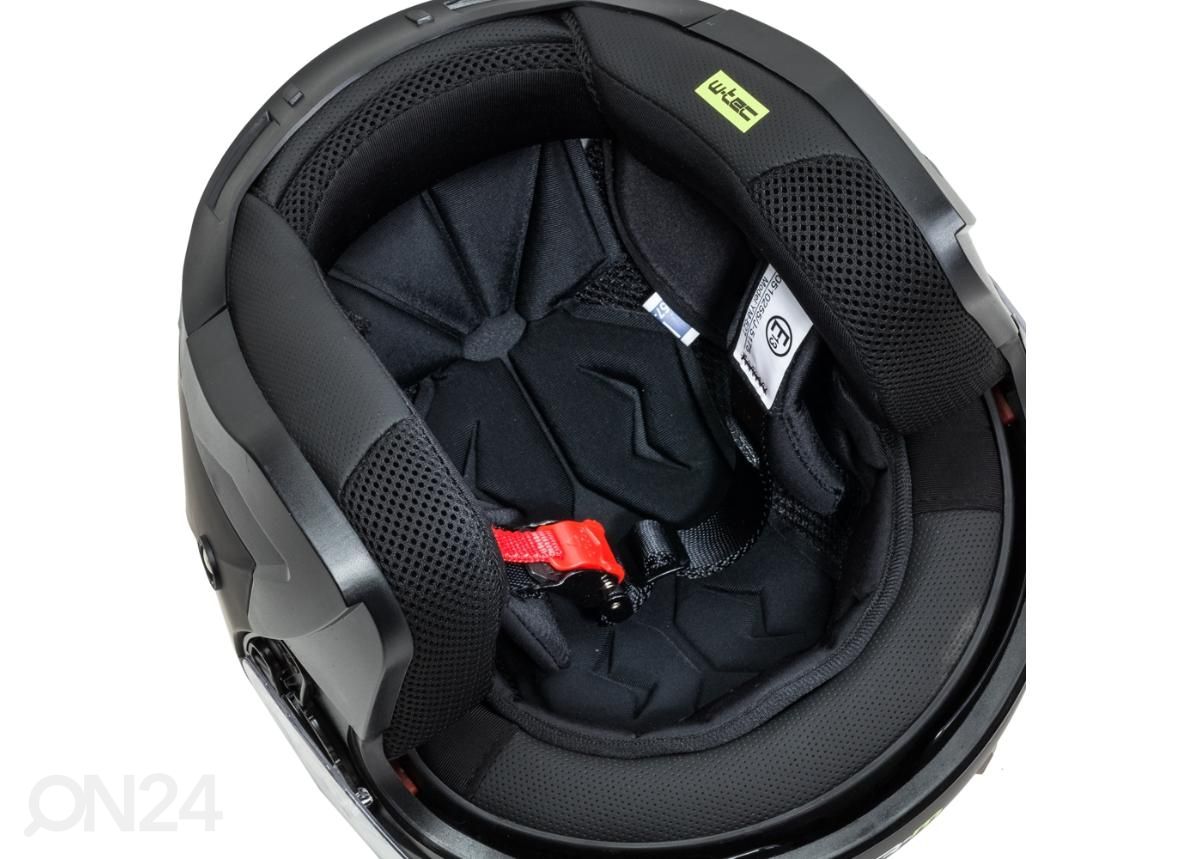 Mootorratta kiiver YM-627 W-TEC suurendatud