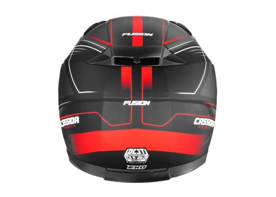 Mootorrattakiiver Cassida Apex Fusion suurendatud