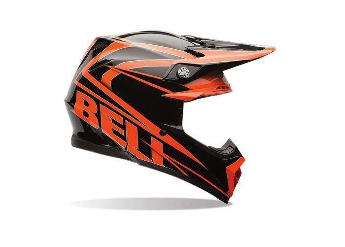 Motokrossi kiiver BELL Moto-9 suurendatud