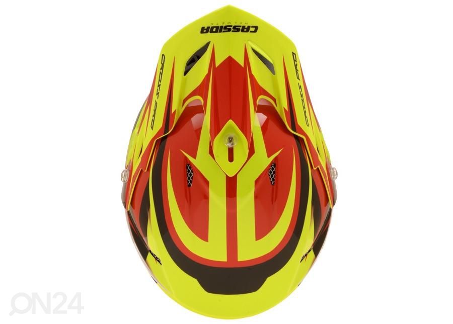 Motokrossi kiiver Cassida suurendatud