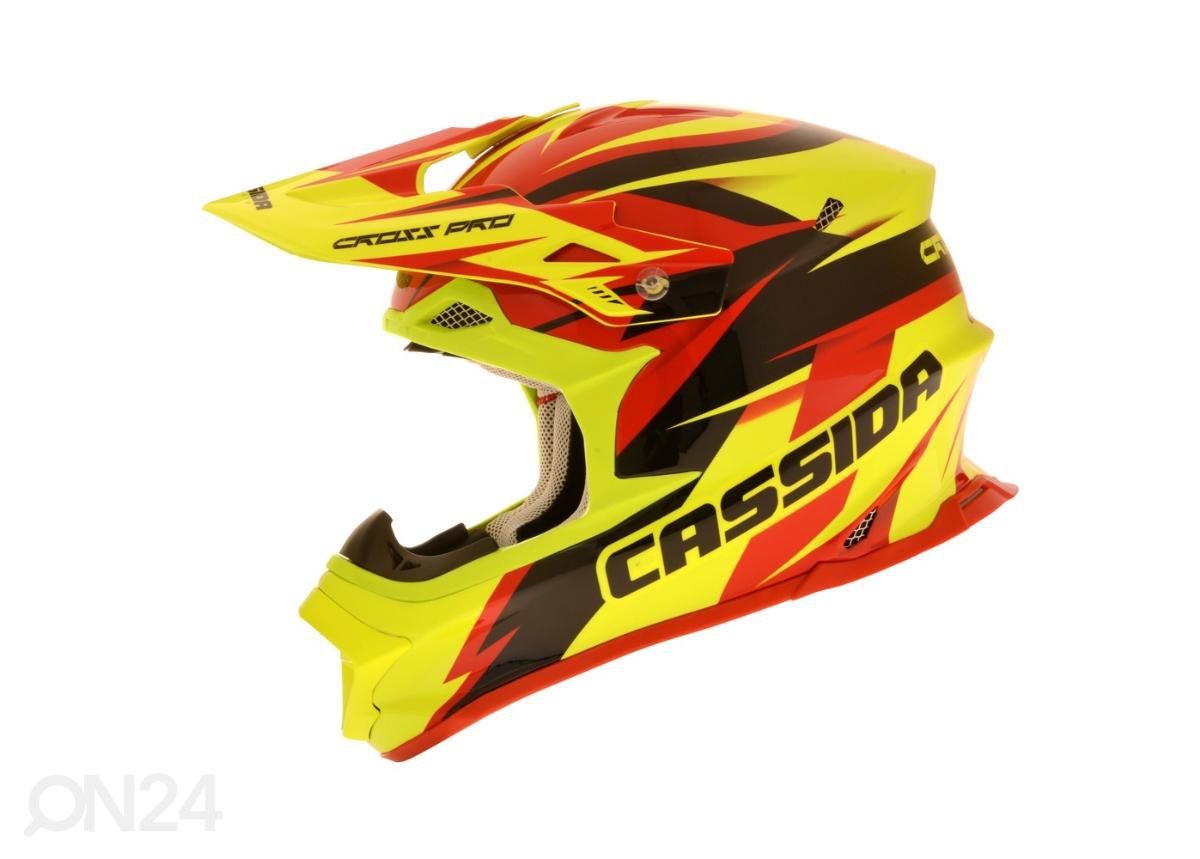 Motokrossi kiiver Cassida suurendatud
