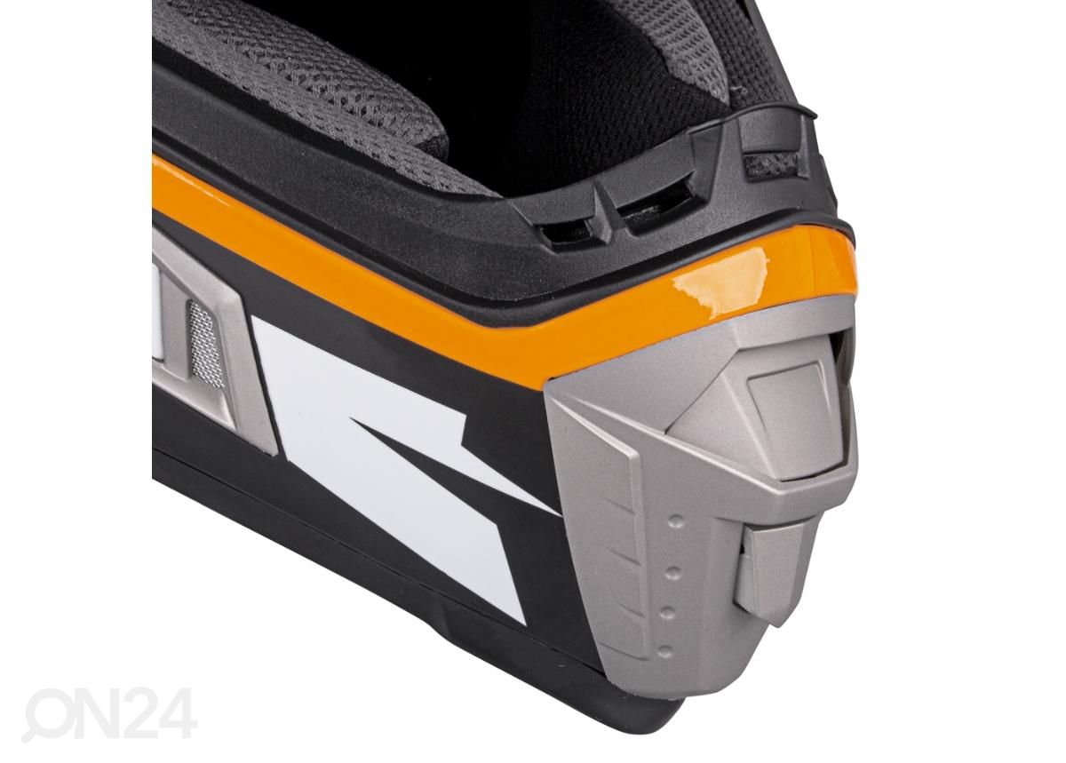 Motokrossi kiiver W-TEC Dualsport camo-kollane suurus XS (53-54) suurendatud