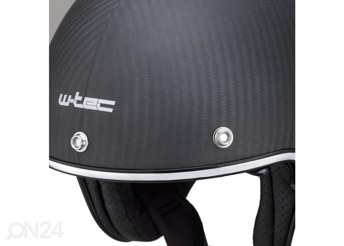 Motorolleri kiiver W-TEC Vacabro SWBH Matt Carbon Pure suurendatud