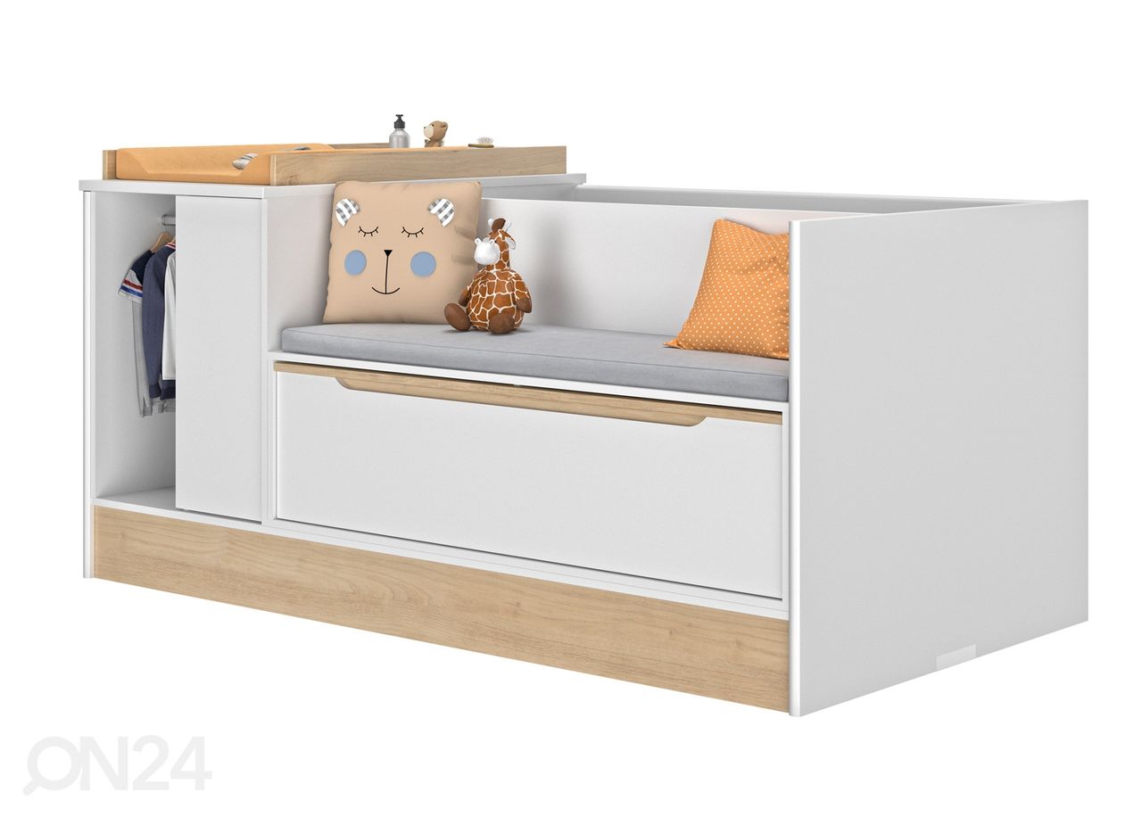 Multifunktsionaalne voodikomplekt Celeste 70x140 cm suurendatud