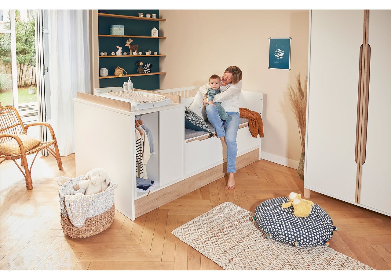 Multifunktsionaalne voodikomplekt Celeste 70x140 cm suurendatud