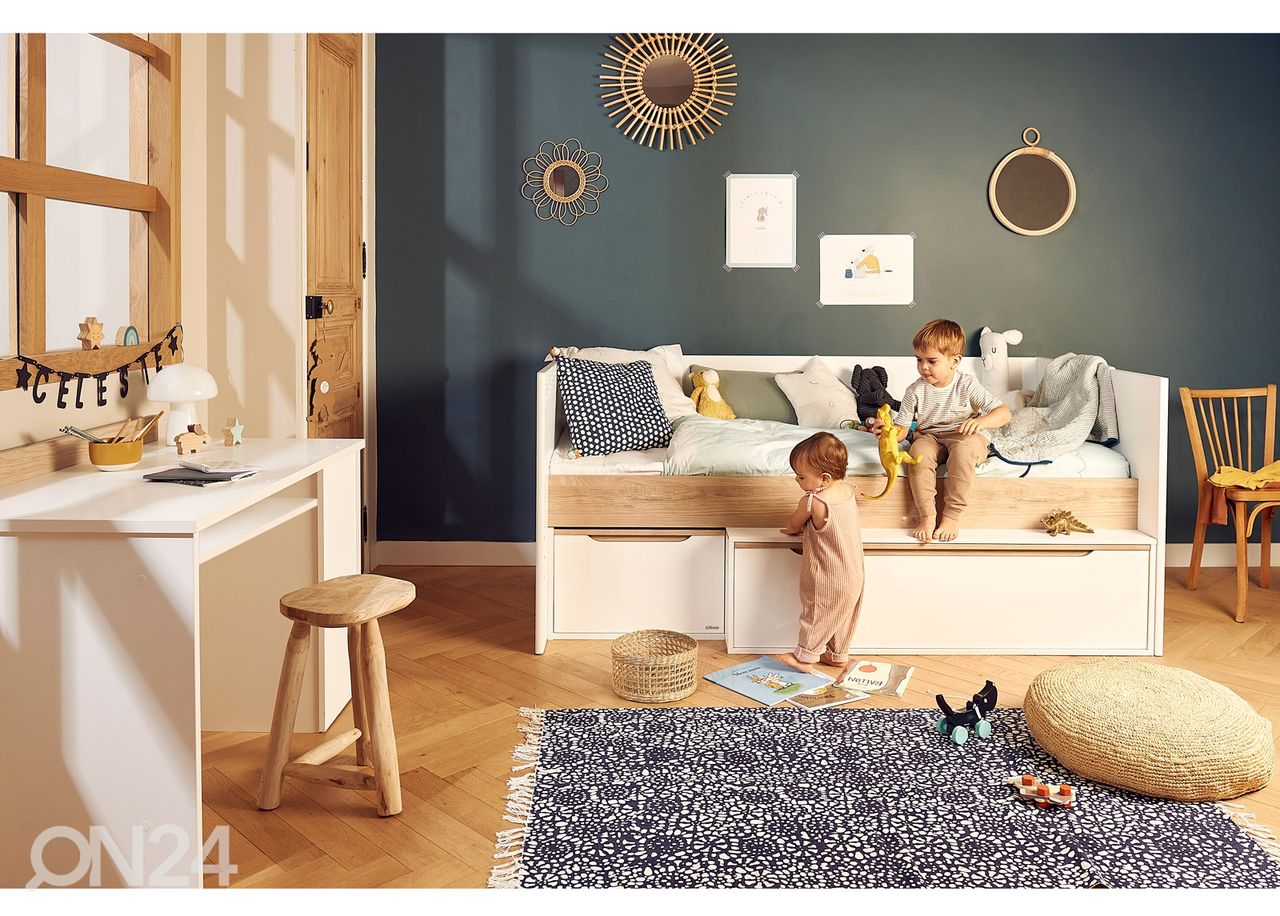 Multifunktsionaalne voodikomplekt Celeste 70x140 cm suurendatud