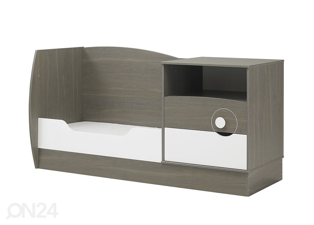 Multifunktsionaalne voodikomplekt Oscar 60x120 cm suurendatud