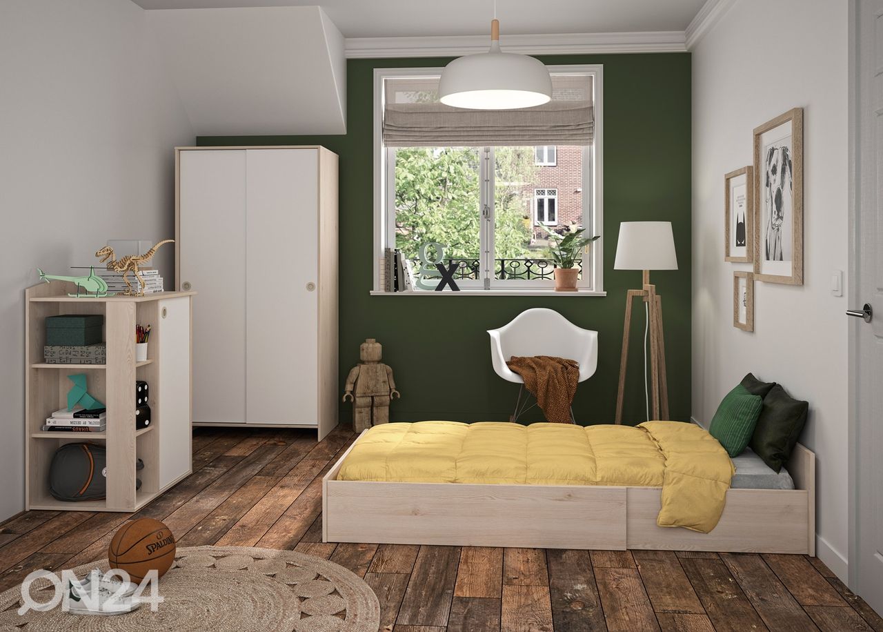 Multifunktsionaalne voodikomplekt Romeo 60x120 cm suurendatud