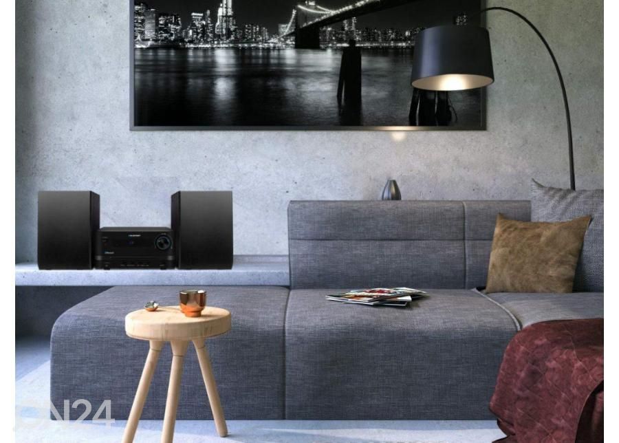 Muusikakeskus Bluetoothiga Blaupunkt suurendatud