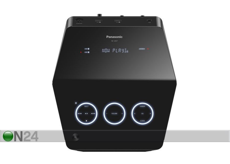 Muusikakeskus Panasonic SC-UA7E-K suurendatud