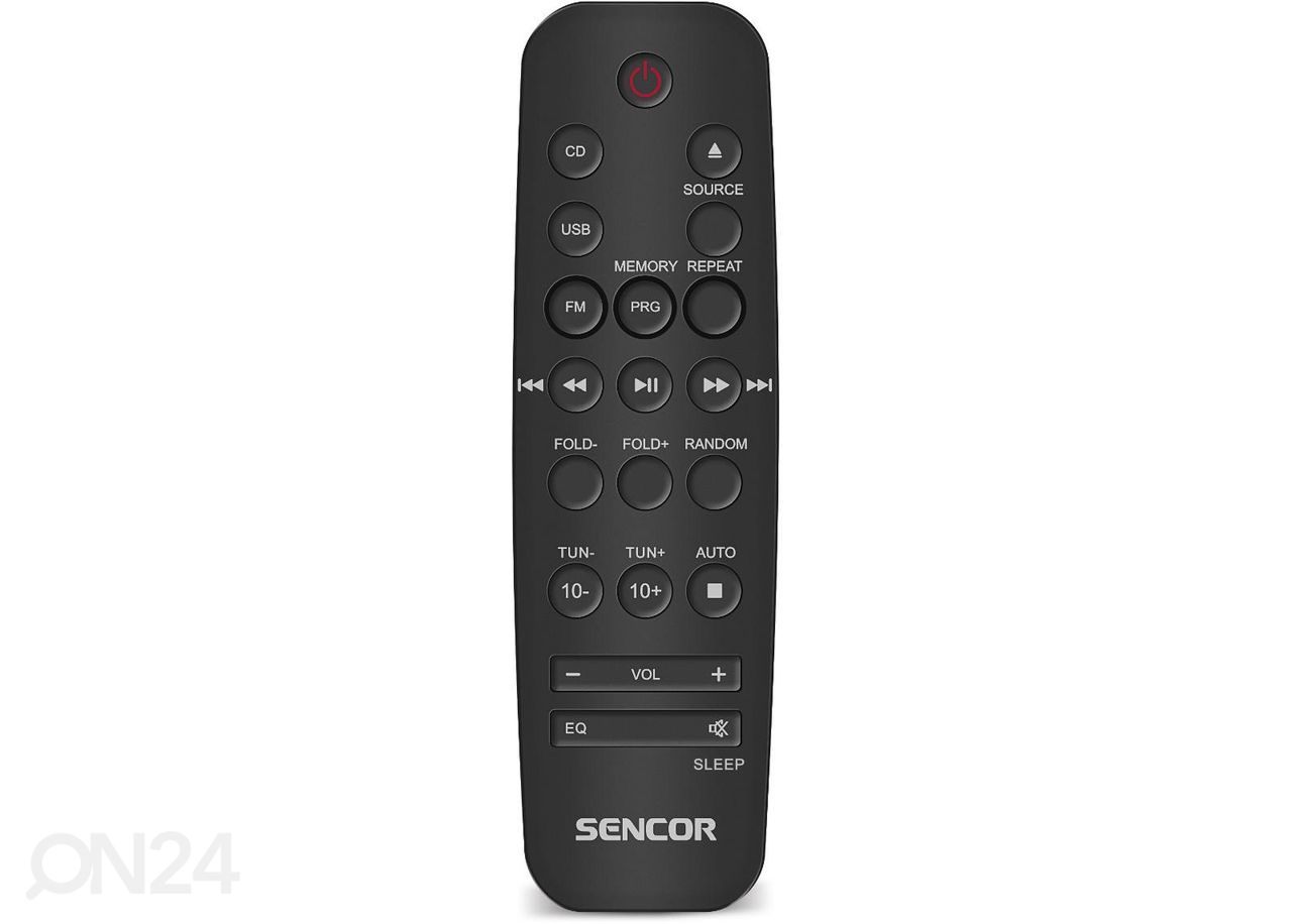 Muusikakeskus Sencor SMC4120B suurendatud