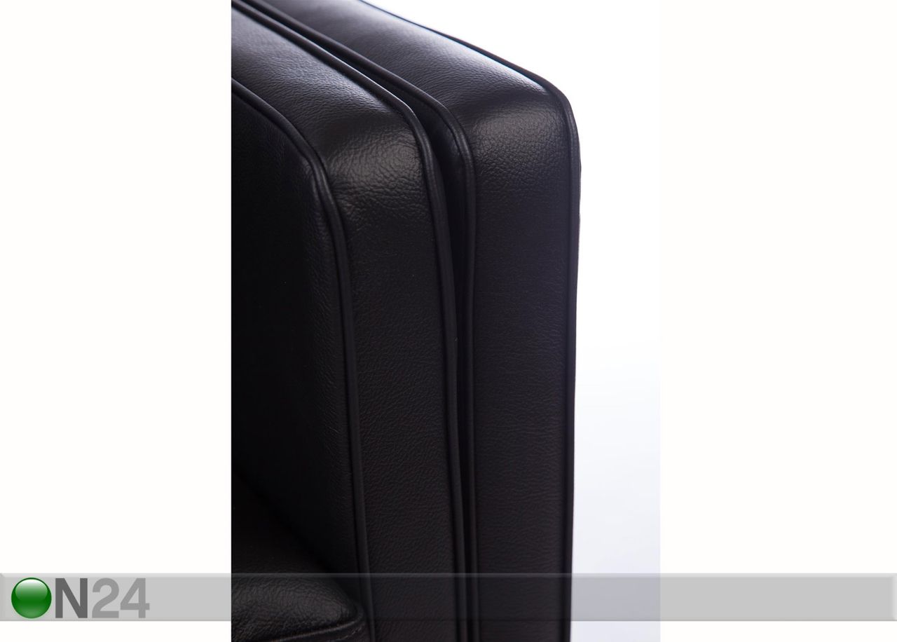 Nahast 2-kohaline diivan Eco suurendatud