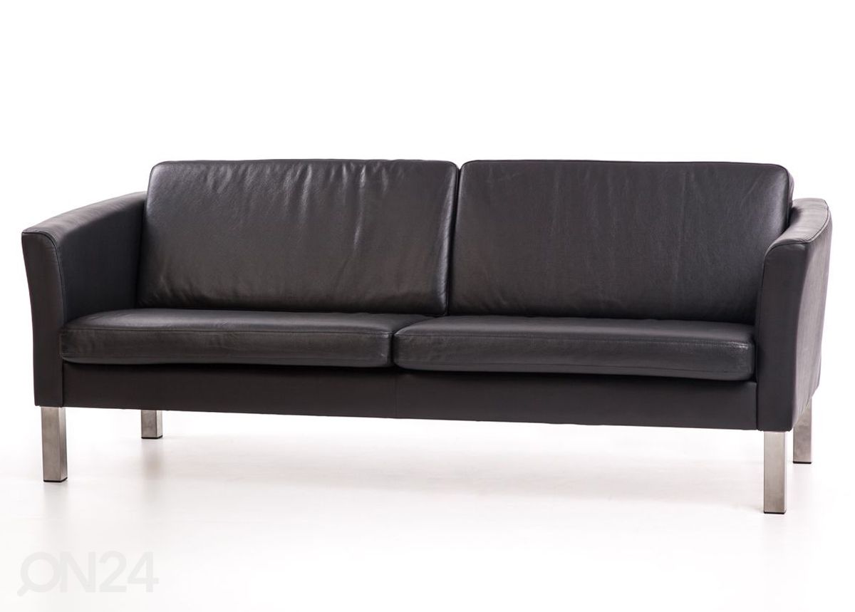 Nahast diivani komplekt Boss 3+2 suurendatud
