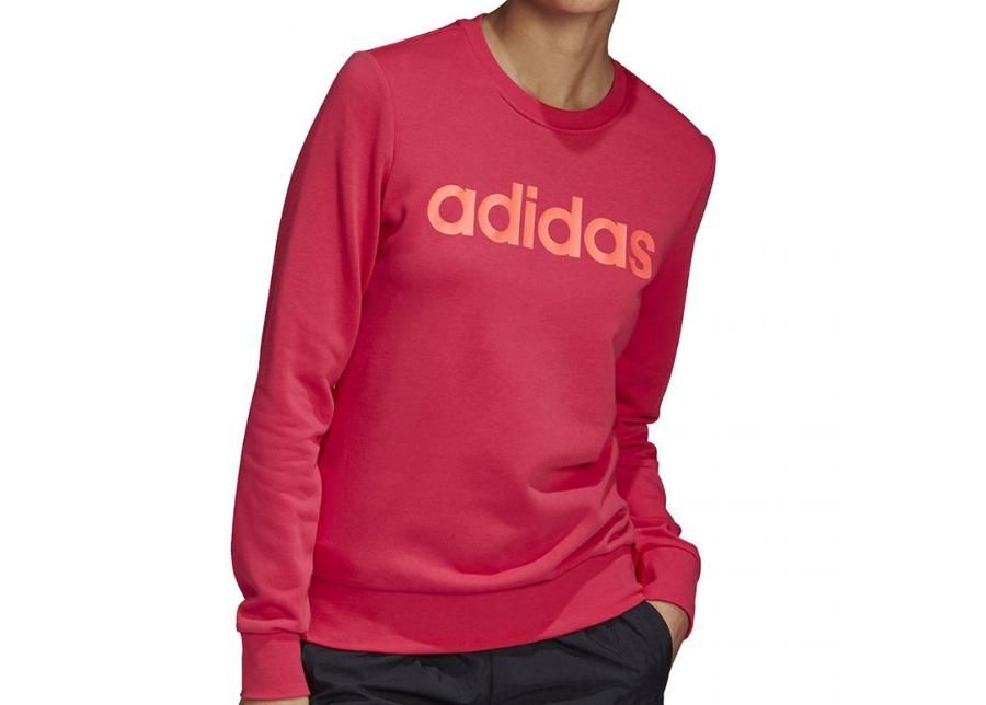 Naiste dressipluus Adidas Essentials Linear Crewneck W GD2955 suurendatud