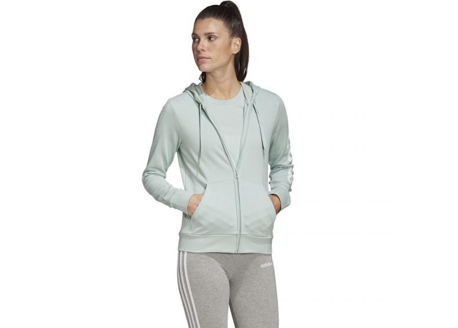 Naiste dressipluus adidas W Essentials Linear Full Zip Hoodie W FM6484 suurendatud
