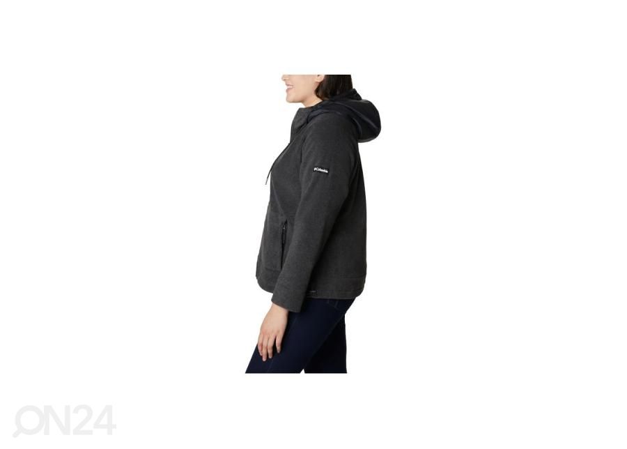 Naiste dressipluus Columbia Exploration Hooded Fleece FZ suurendatud