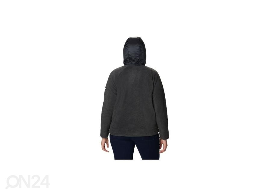 Naiste dressipluus Columbia Exploration Hooded Fleece FZ suurendatud