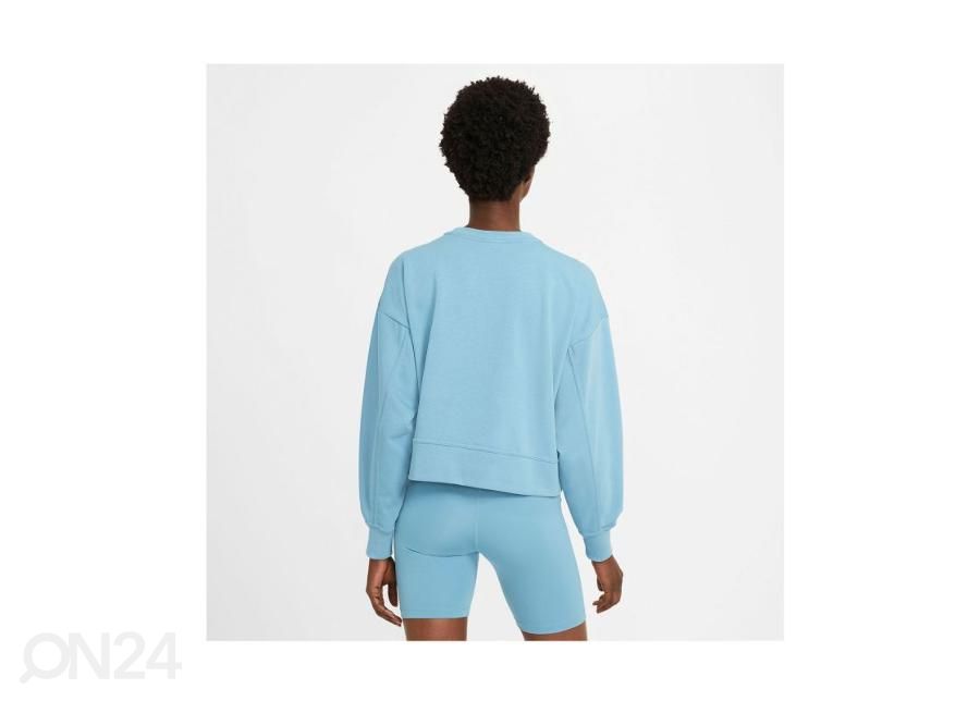 Naiste dressipluus Nike Get Fit Crew Swoosh suurendatud