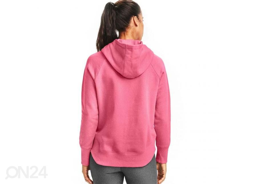 Naiste dressipluus Under Armour Rival Fleece Metallic Hoodie W suurendatud