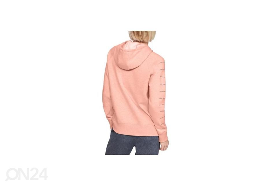 Naiste dressipluus Under Armour Rival Fleece Sportstyle LC Sleeve Graphic suurendatud