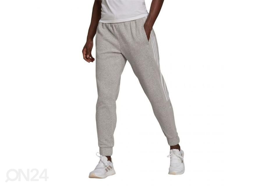Naiste dressipüksid Adidas Essentials Colorblock Block Cut suurendatud