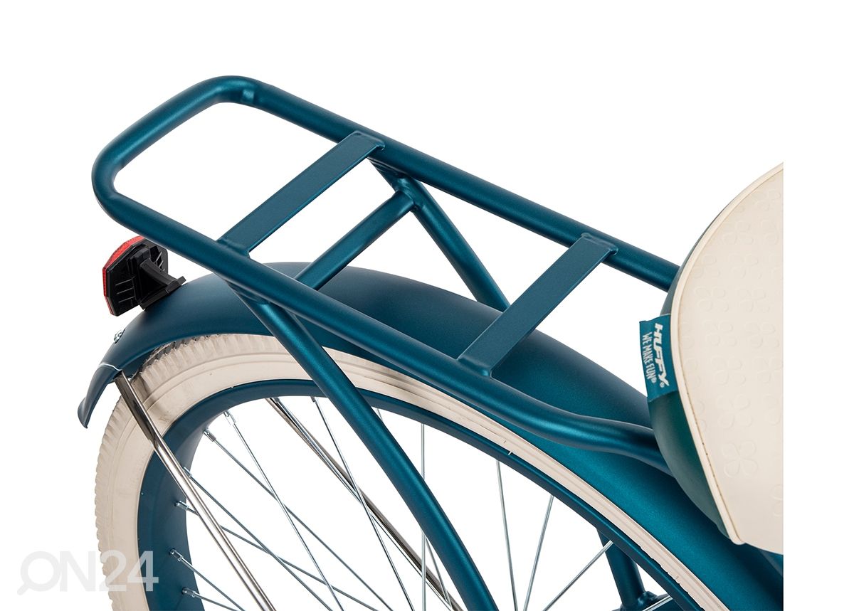 Naiste ja laste jalgratas 26 tolli Huffy Duluxe Cruiser Matte Emerald suurendatud